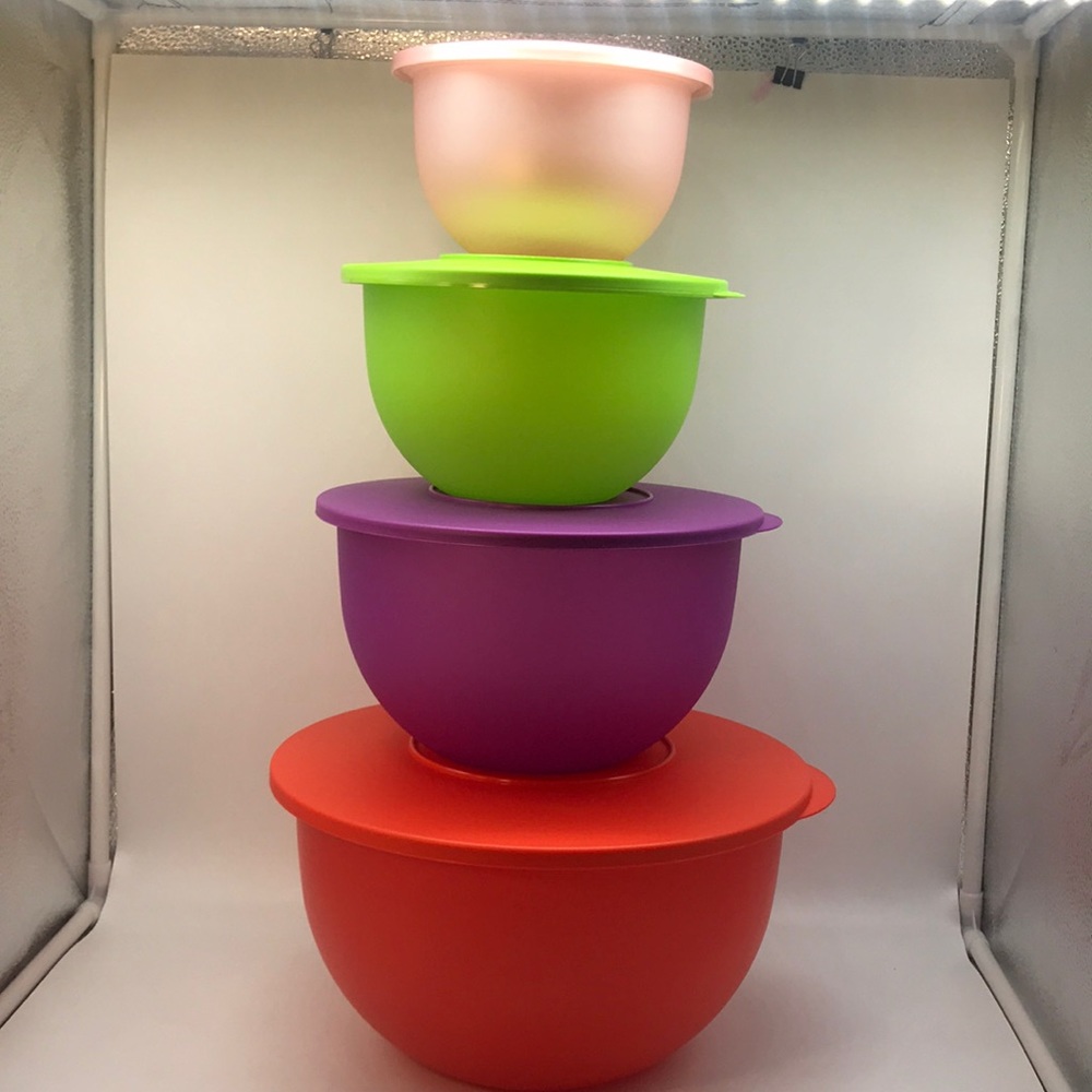 Tupperware Jumbo Murano Bowl Set of 4